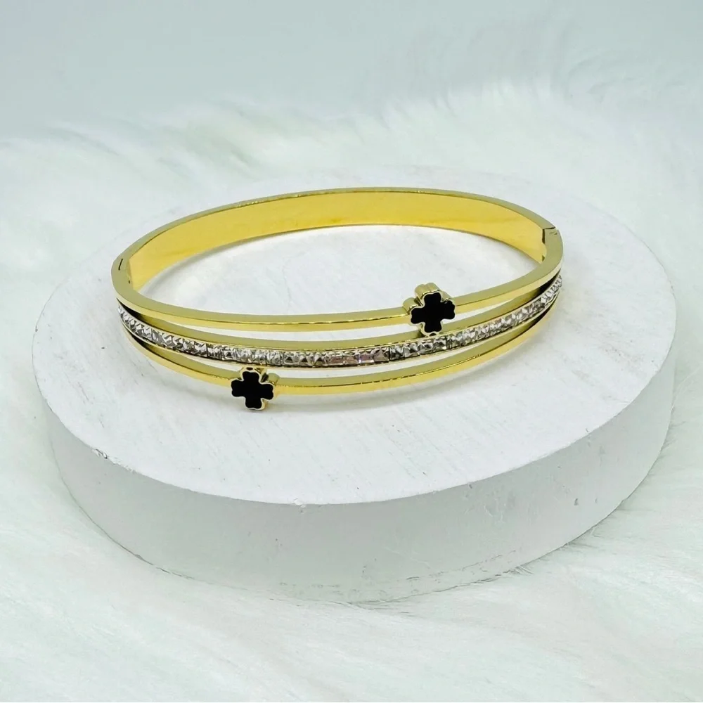 Women’s Elegant Bangle Bundle Lot Set 1 - 2 piece